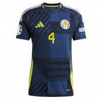 Škótsko Scott McTominay #4 Domáci futbalový dres ME 2024 Krátky Rukáv